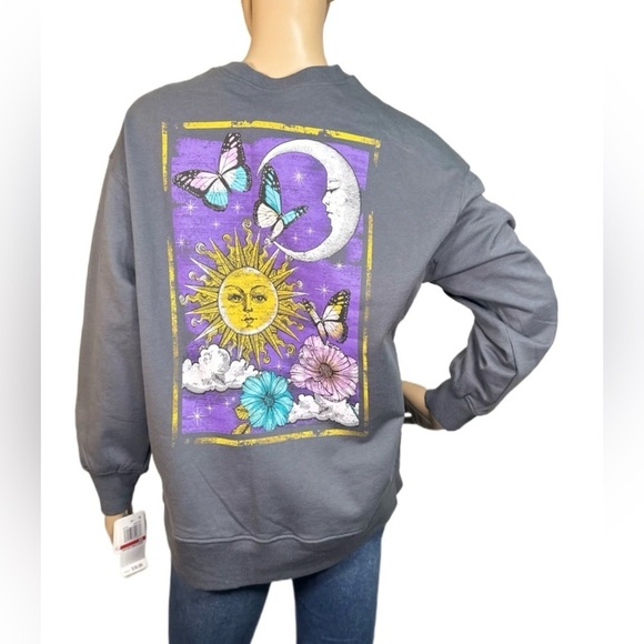 REBELLIOUS ONE Celestial Graphic Sweatshirt - Picture 2 of 2